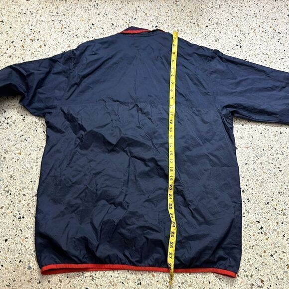 Patagonia Hudini navy red snap jacket medium m - Picture 6 of 6